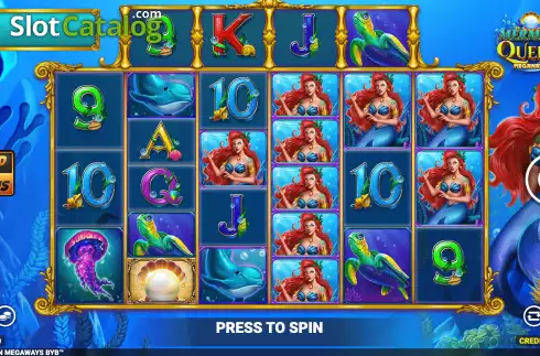 Скрин3. Mermaid Queen Megaways слот
