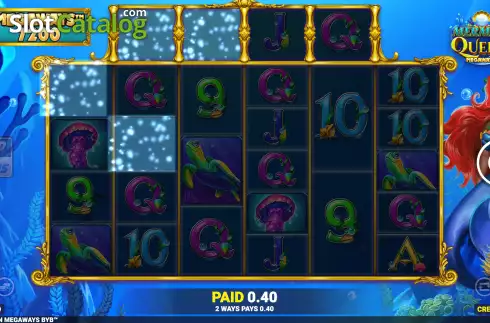 Скрин4. Mermaid Queen Megaways слот