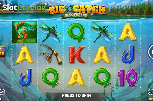Скрин3. Big Catch Bass Fishing слот