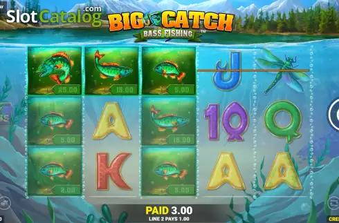 Скрин4. Big Catch Bass Fishing слот