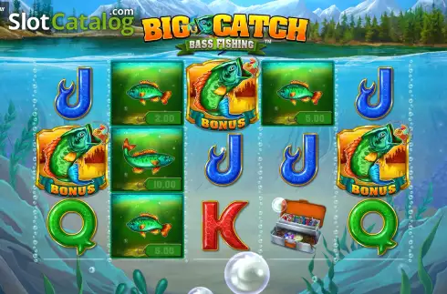 Скрин6. Big Catch Bass Fishing слот