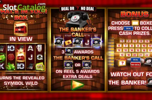 Скрин2. Deal or No Deal: The Banker’s Call слот