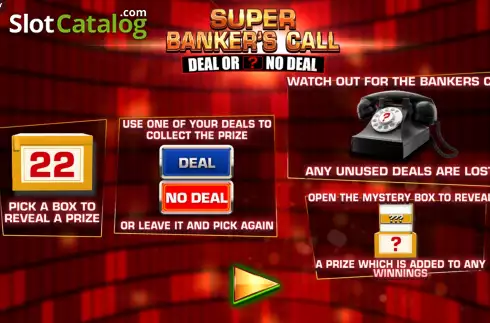 Скрин7. Deal or No Deal: The Banker’s Call слот