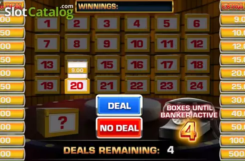 Скрин8. Deal or No Deal: The Banker’s Call слот