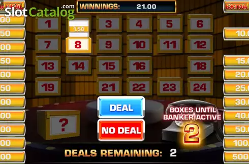 Скрин9. Deal or No Deal: The Banker’s Call слот