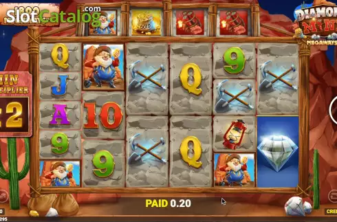 Скрин9. Diamond Mine 2 Megaways слот