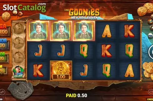 Скрин4. The Goonies Hey You Guys слот