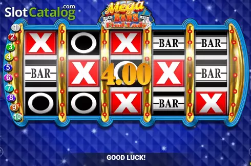 Скрин4. Mega Bars Find The Lady Fortune Play слот
