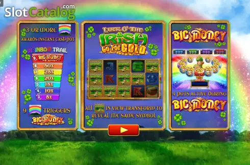 Скрин2. Luck O' The Irish Go For Gold слот