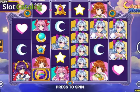 Скрин3. Celestial Sisters Megaways слот