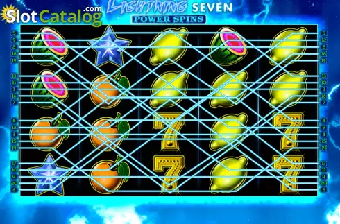 Скрин2. Lightning Seven Power Spins слот