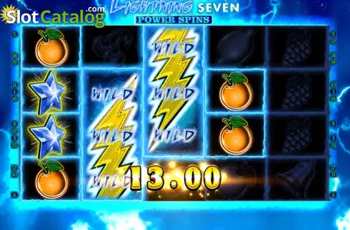 Скрин3. Lightning Seven Power Spins слот