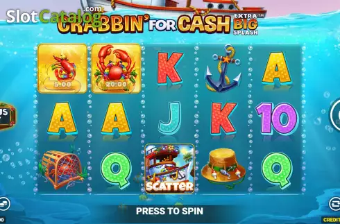 Скрин3. Crabbin For Cash Extra Big Splash слот