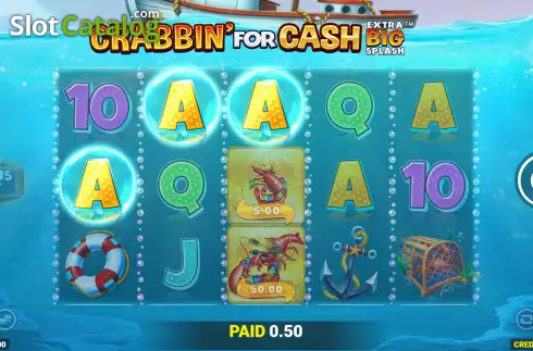 Скрин4. Crabbin For Cash Extra Big Splash слот