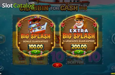 Скрин6. Crabbin For Cash Extra Big Splash слот