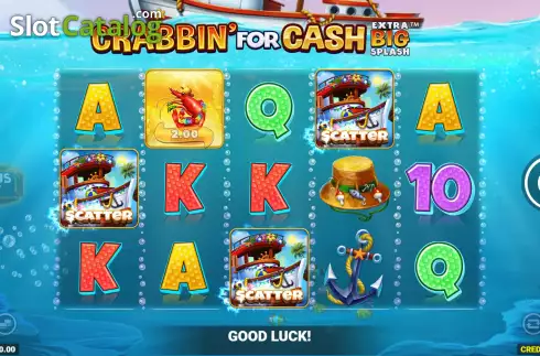 Скрин7. Crabbin For Cash Extra Big Splash слот