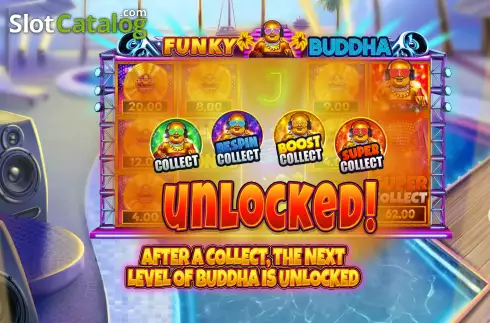 Скрин2. Funky Buddha слот