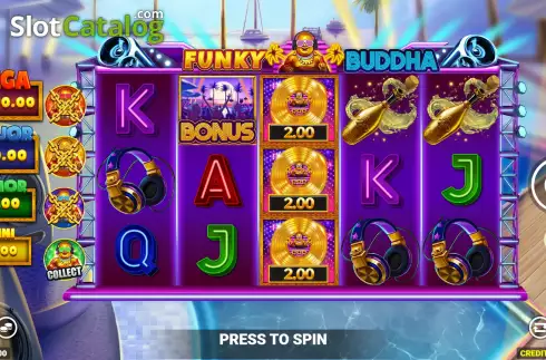 Скрин3. Funky Buddha слот