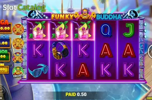 Скрин4. Funky Buddha слот