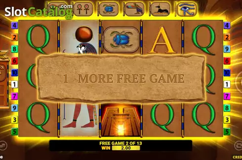 Скрин8. Eye of Horus Rise of Egypt слот