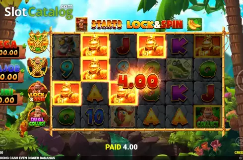 Скрин6. King Kong Cash Even Bigger Bananas слот