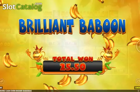 Скрин8. King Kong Cash Even Bigger Bananas слот