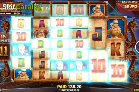 Скрин9. Vikings Unleashed Reloaded слот