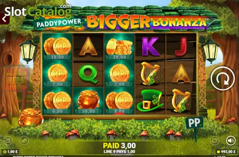Скрин4. Paddy Power Bigger Bonanza слот