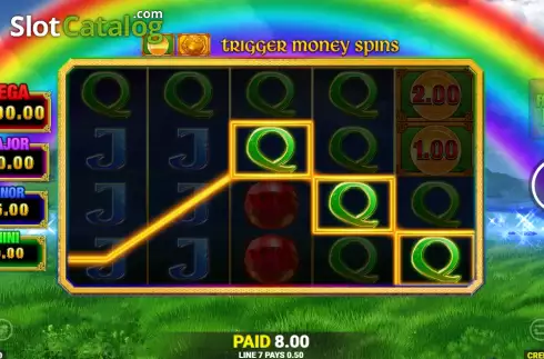 Скрин3. Luck O' The Irish Fortune Play 3 слот