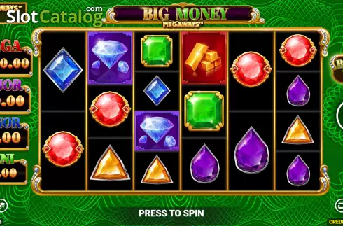 Скрин3. Big Money Megaways слот