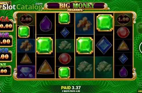 Скрин4. Big Money Megaways слот
