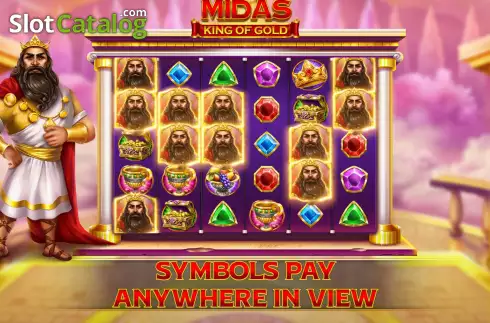 Скрин2. Midas King of Gold слот