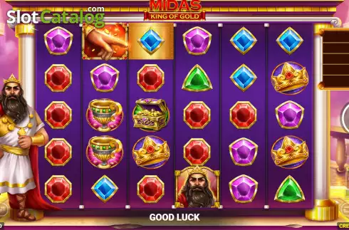 Скрин4. Midas King of Gold слот