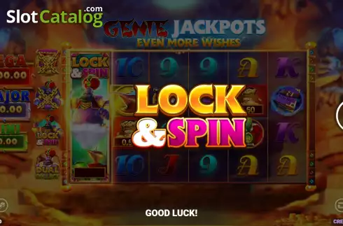 Скрин5. Genie Jackpots Even More Wishes слот