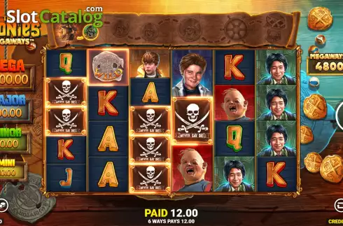 Скрин5. The Goonies Megaways слот