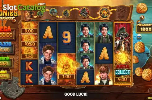 Скрин7. The Goonies Megaways слот