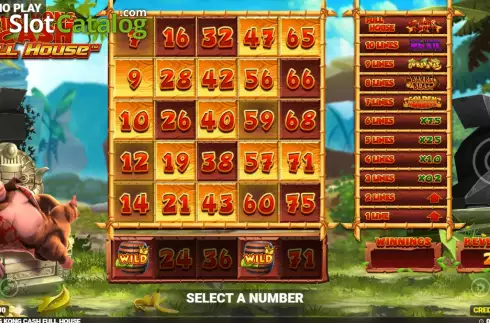 Скрин3. King Kong Cash Full House слот
