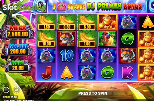 Скрин2. King Kong Cash DJ Prime8 слот