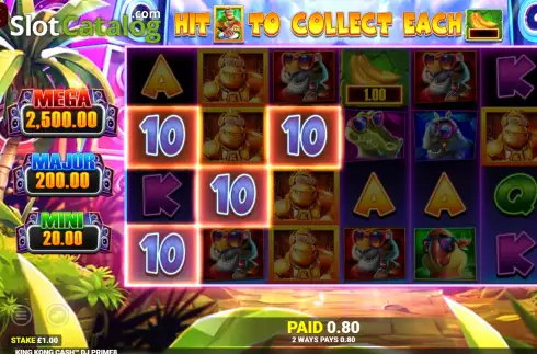 Скрин3. King Kong Cash DJ Prime8 слот