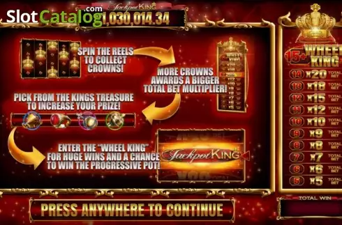 Скрин2. Jackpot King слот