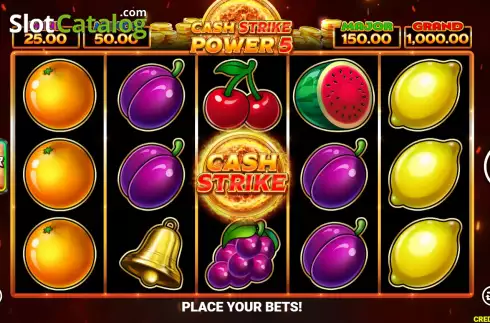 Скрин2. Cash Strike Power 5 слот