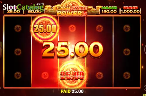 Скрин3. Cash Strike Power 5 слот