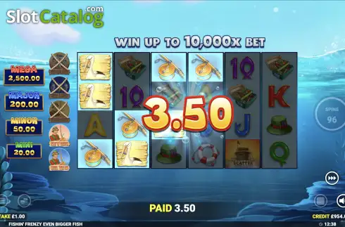 Скрин5. Fishin' Frenzy Even Bigger Fish слот