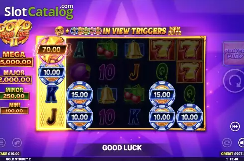 Скрин7. Gold Strike II слот