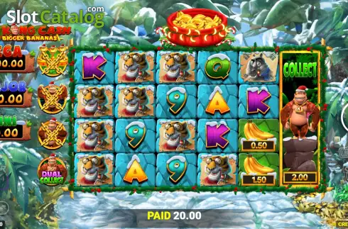 Скрин5. King Kong Christmas Even Bigger Bananas слот