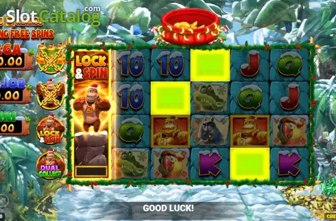 Скрин9. King Kong Christmas Even Bigger Bananas слот