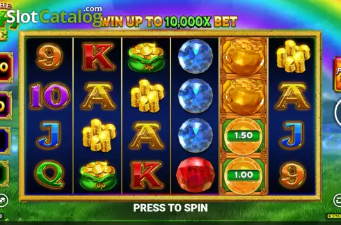 Скрин2. Luck O' The Irish Strike слот