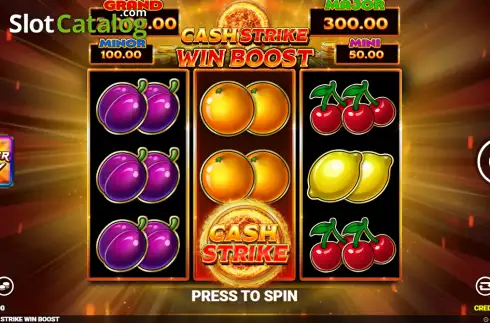Скрин2. Cash Strike Win Boost слот