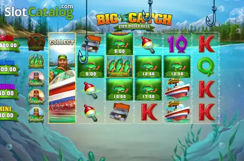 Скрин2. Big Catch Even Bigger Bass слот