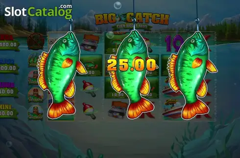 Скрин3. Big Catch Even Bigger Bass слот